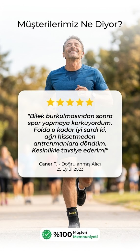 FoldaTR™ Ayak Bileği Destek Bandı